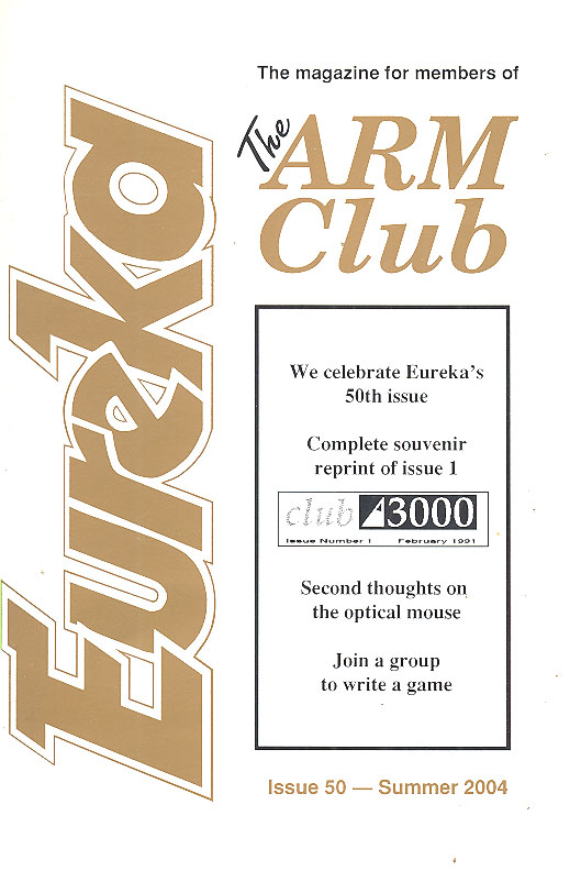 Article: Eureka - Issue 50 Summer 2004