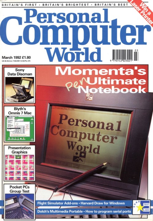 Scan of Document: Personal Computer World - March 1992