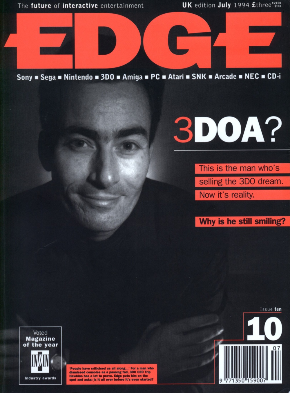 Scan of Document: Edge - Issue 10 - July 1994