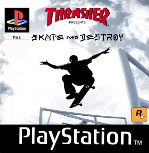 PS1 - Thrasher - Skate & Destroy