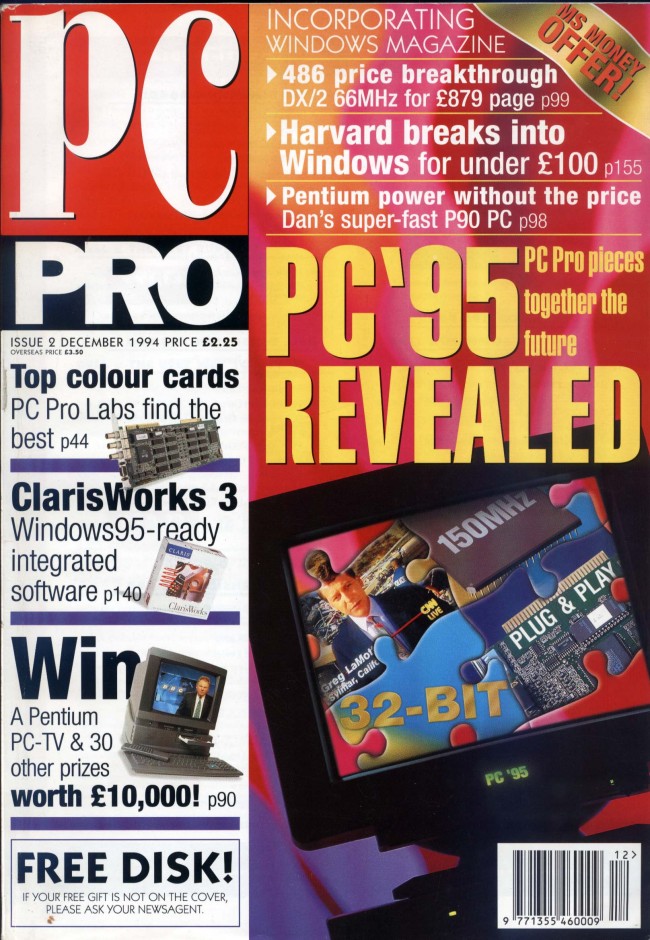 Scan of Document:  PC Pro Issue 2 December 1994