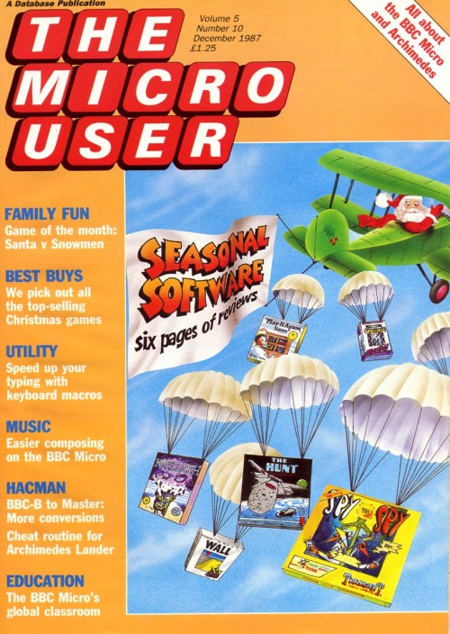 Scan of Document: The Micro User - December 1987 - Vol 5 No 10