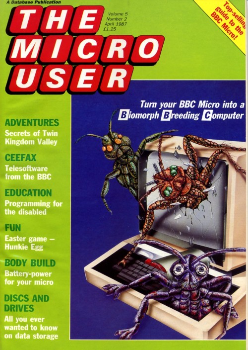 Scan of Document: The Micro User - April 1987 - Vol 5 No 2