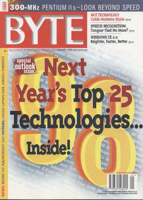 Scan of Document: Byte January 1998
