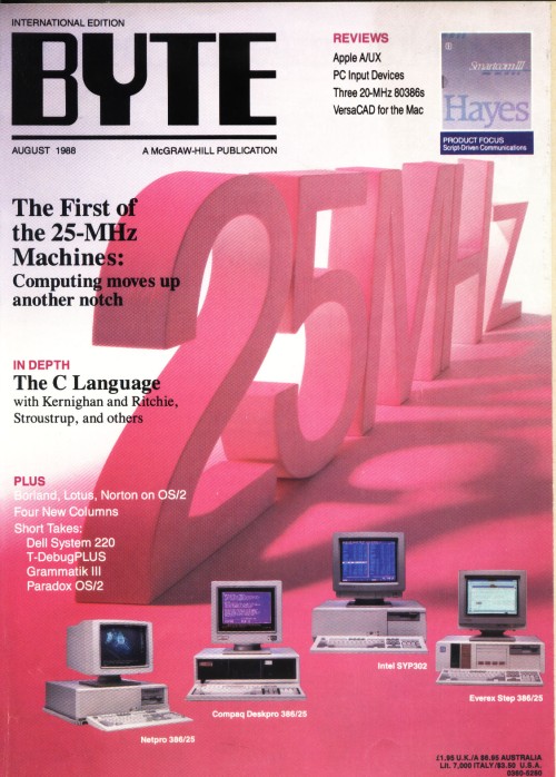 Scan of Document: Byte August 1988