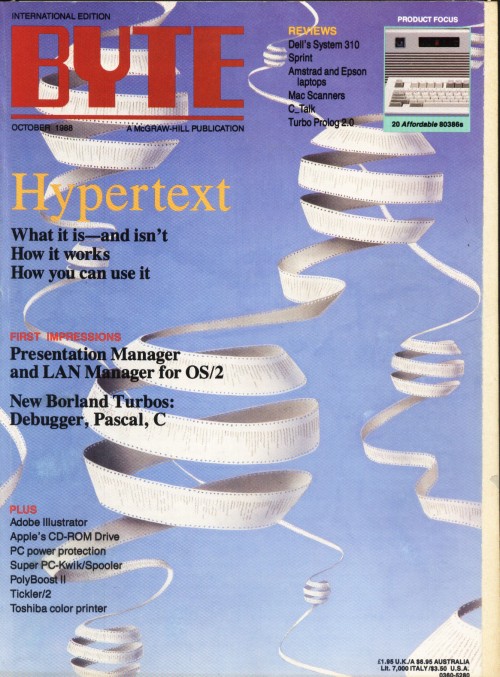 Scan of Document: Byte October 1988
