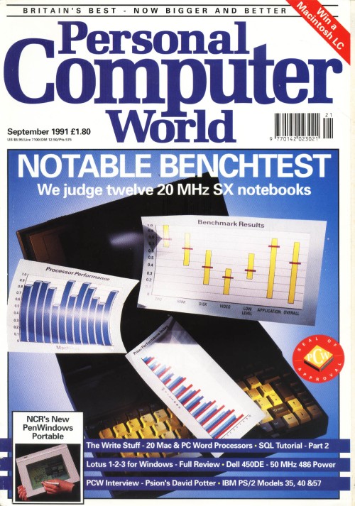 Scan of Document: Personal Computer World - September 1991