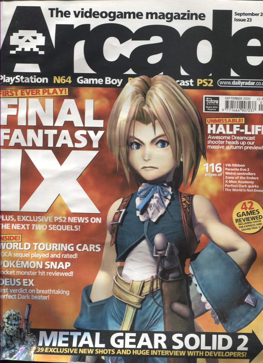 Scan of Document: Arcade Magazine Issue #23 (September 2000)