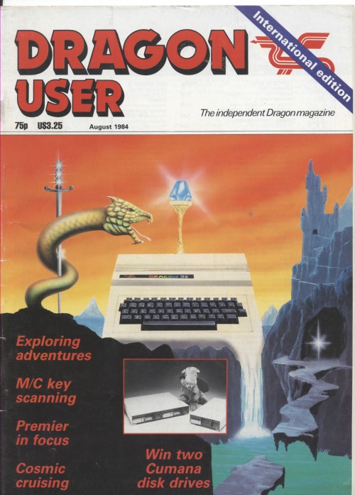 Scan of Document: Dragon User - August 1984