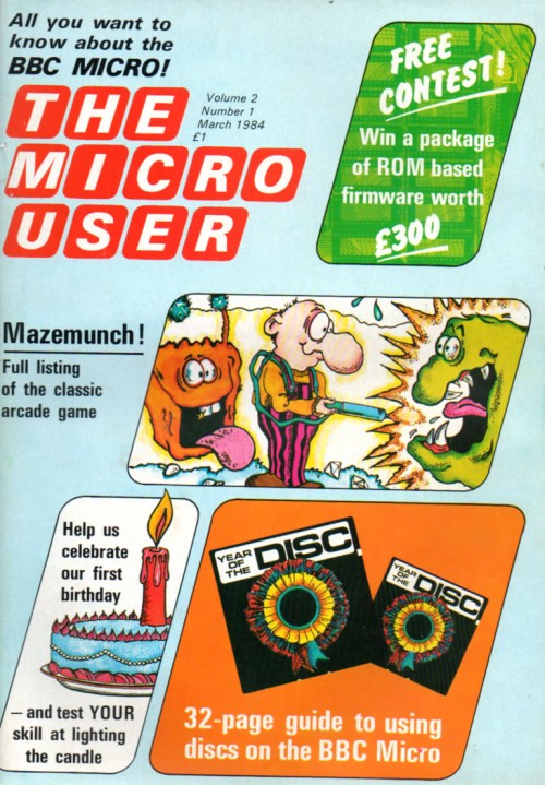 Scan of Document: The Micro User - March 1984 - Vol 2 No 1
