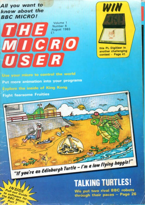 Scan of Document: The Micro User - August 1983 - Vol 1 No 6
