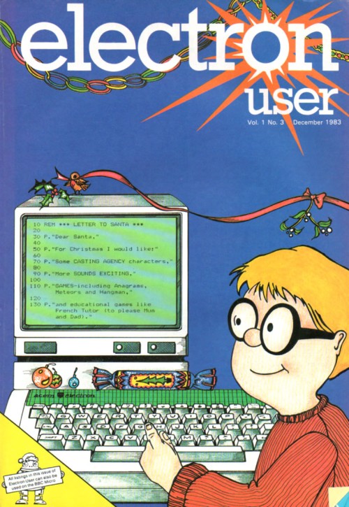 Scan of Document: Electron User - December 1983 - Vol 1 No 3