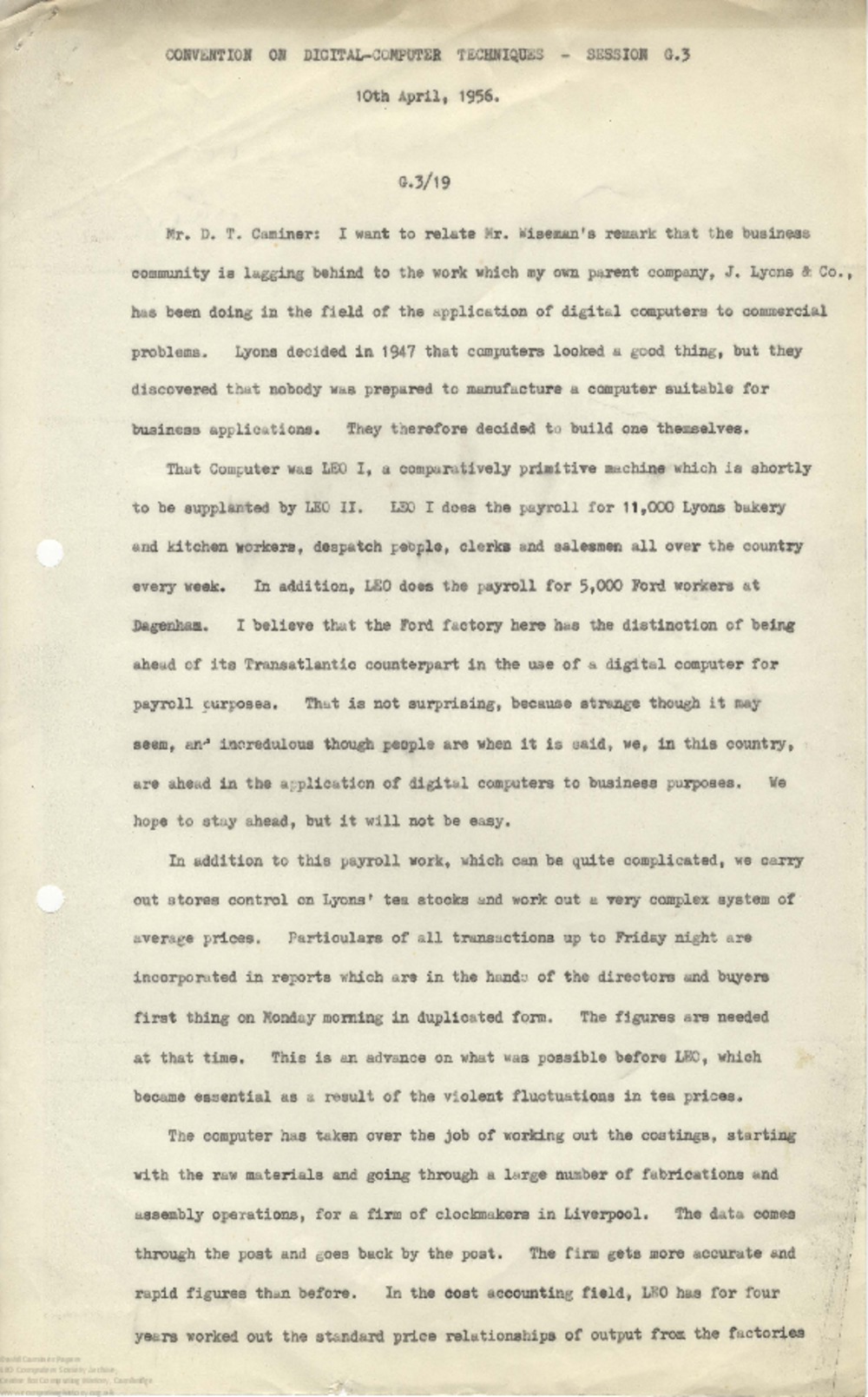 Article: 63977  Convention on Digital-Computer Techniques, 10 Apr 1956