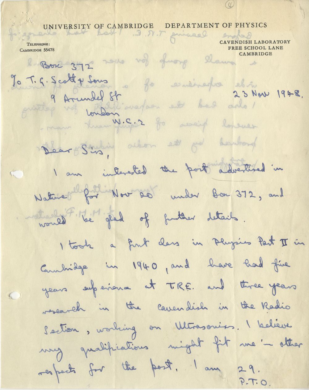Article: 54352 Letter from John Pinkerton to John Simmons