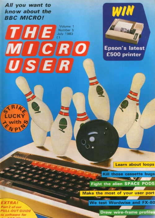 Scan of Document: The Micro User - July 1983 - Vol 1 No 5