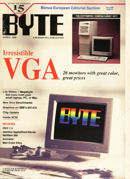 Scan of Document: Byte March 1990