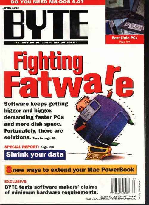 Scan of Document: Byte April 1993