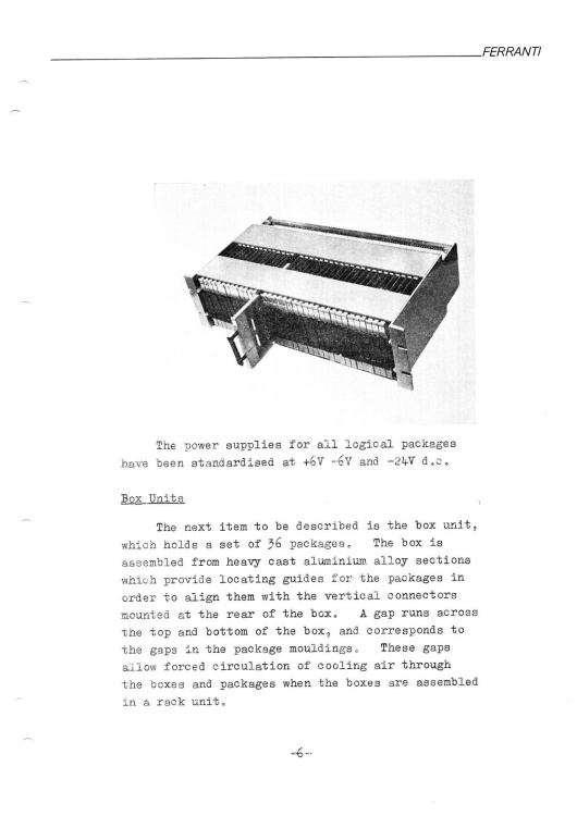 Article: Ferranti - The Argus 100 Series of Computers