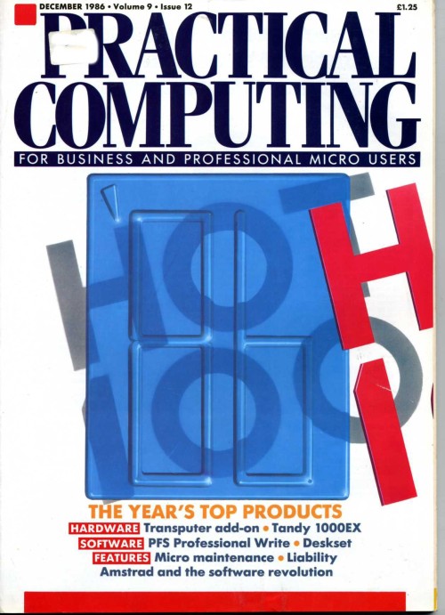 Scan of Document: Practical Computing - December 1986