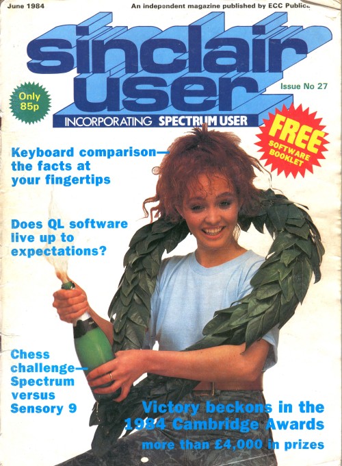 Scan of Document:  Sinclair User June 1984