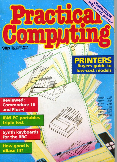 Scan of Document: Practical Computing - November 1984