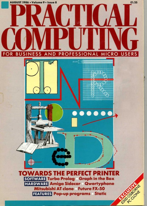 Scan of Document: Practical Computing - August 1986