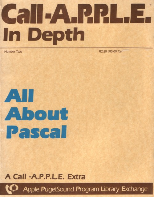 Scan of Document: Call-A.P.P.L.E. Extra - All About Pascal
