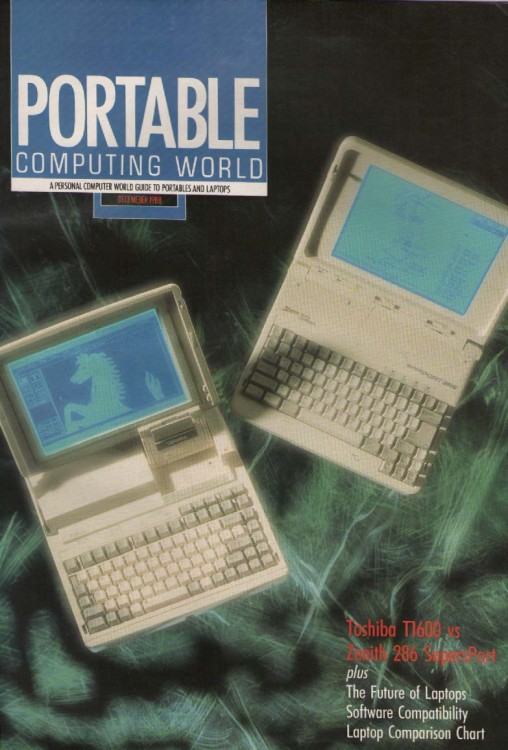 Scan of Document: Personal Computer World - Portable Computing World Supplement - December 1988