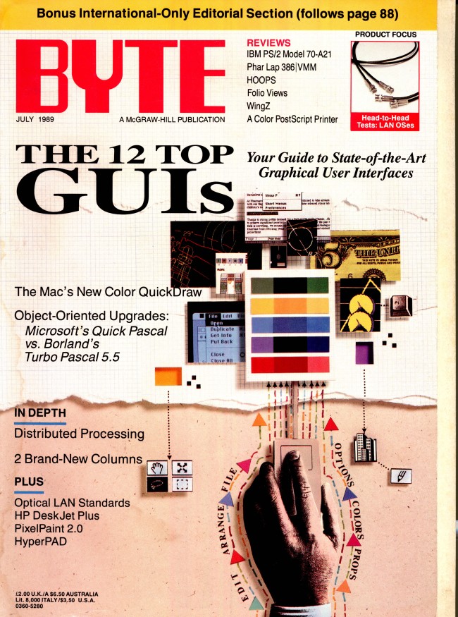 Scan of Document: Byte July 1989