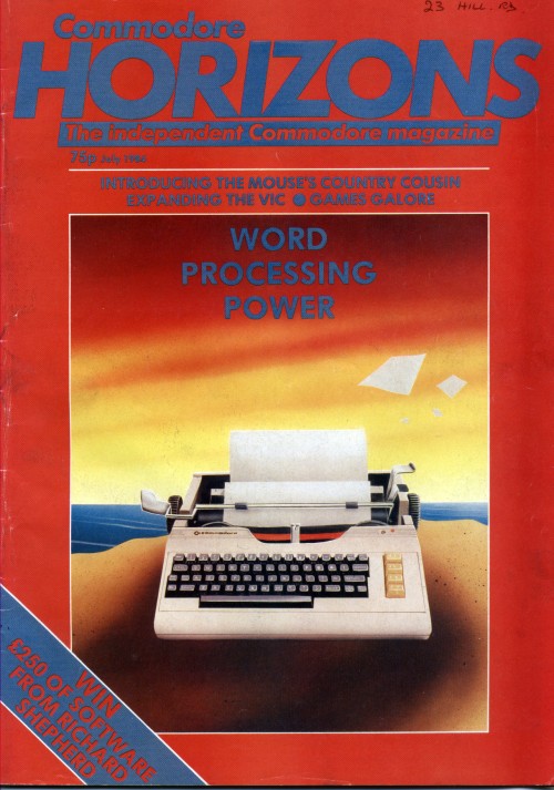 Scan of Document: Commodore Horizons - June 1984