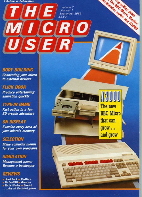 Scan of Document: The Micro User - September 1989 - Vol 7 No 7