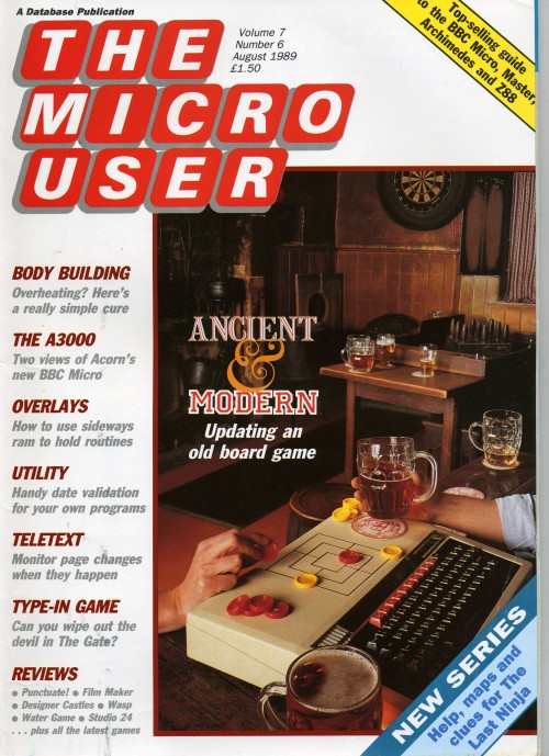 Scan of Document: The Micro User - August 1989 - Vol 7 No 6