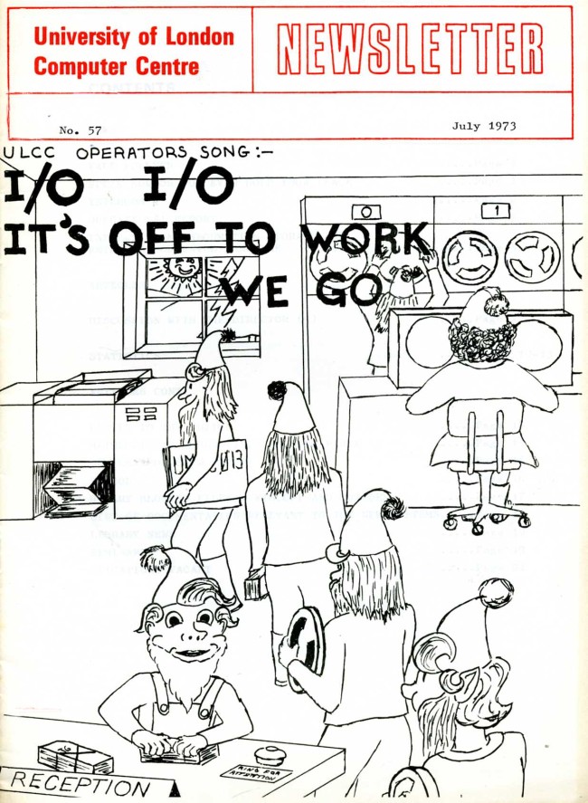 Scan of Document: ULCC News July 1973 Newsletter 57