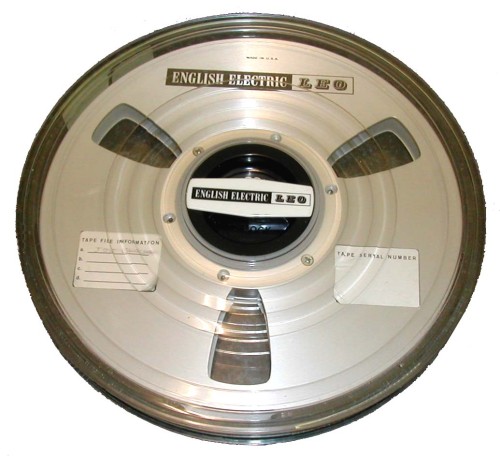 Scan of Document: Leo III Tape Reels