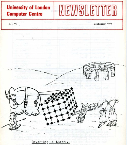 Scan of Document: ULCC News September 1971 Newsletter 35