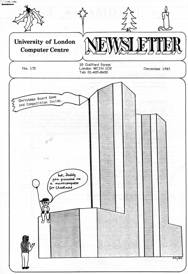 Scan of Document: ULCC News December 1983 Newsletter 172