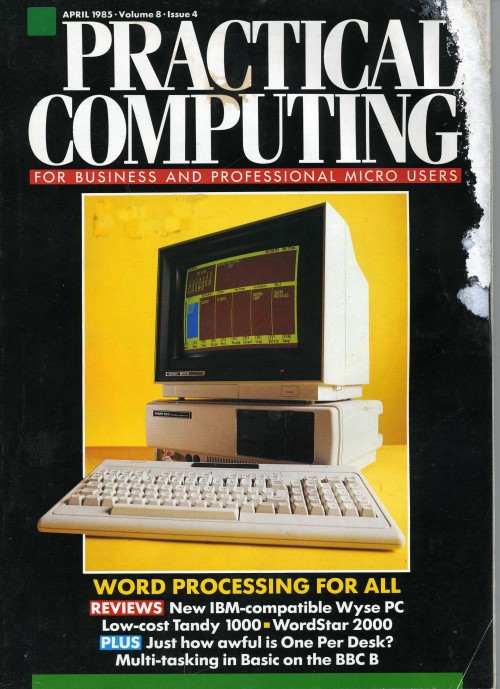 Scan of Document: Practical Computing - April 1985