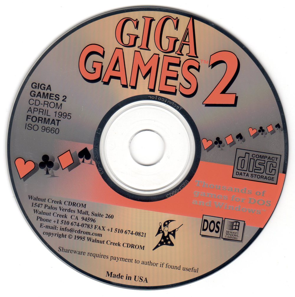 Giga Games 2 - Software - Game - Computing History
