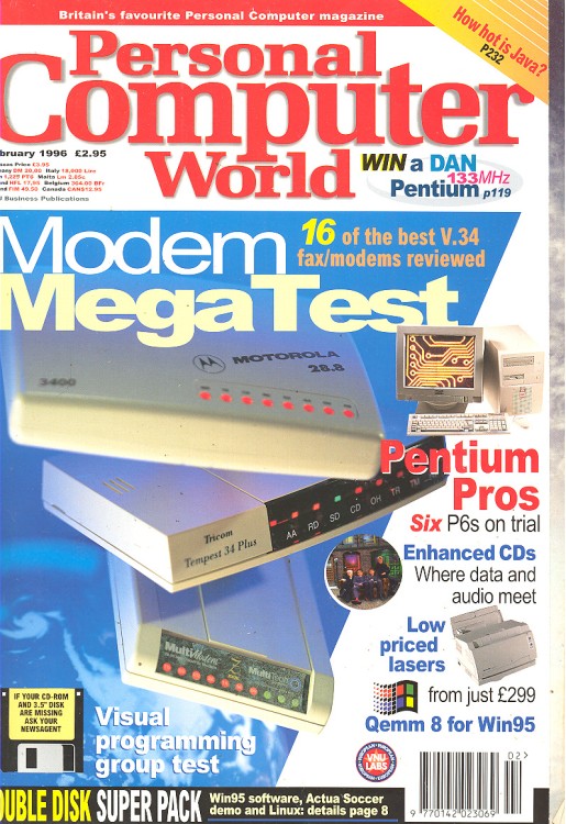 Scan of Document: Personal Computer World - February 1996