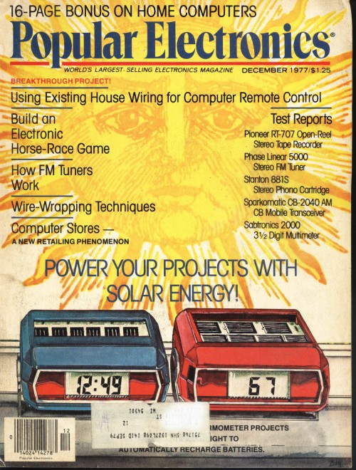 Scan of Document: Popular Electronics - December 1977