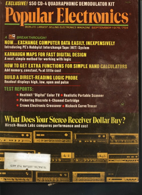 Scan of Document: Popular Electronics - September 1975