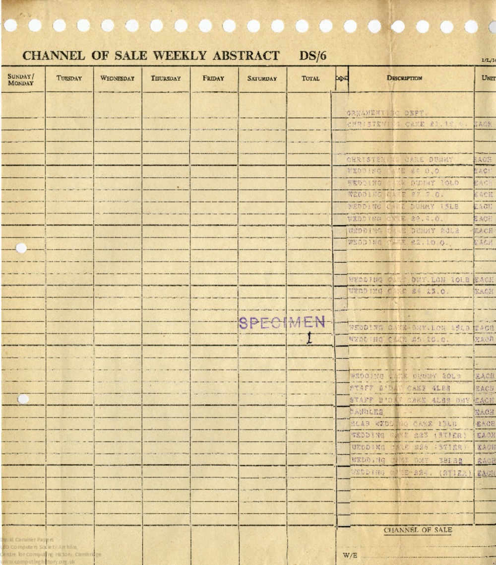 Article: Specimen Forms 1-10 