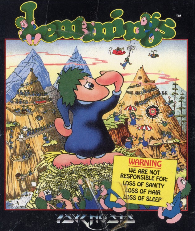 OH NO! MORE LEMMINGS - COMMODORE AMIGA BOXED GAME - 1991 PSYGNOSIS