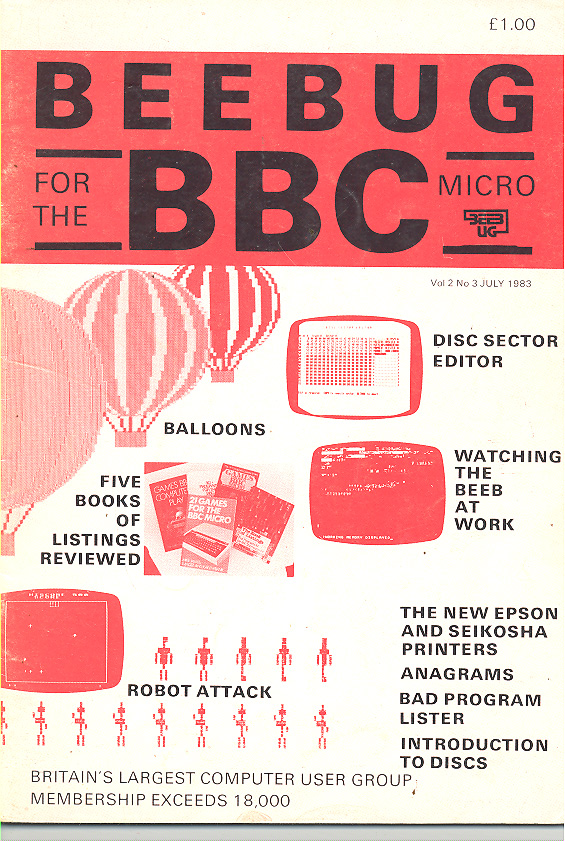 Article: Beebug Newsletter - Volume 2, Number 3 - July 1983