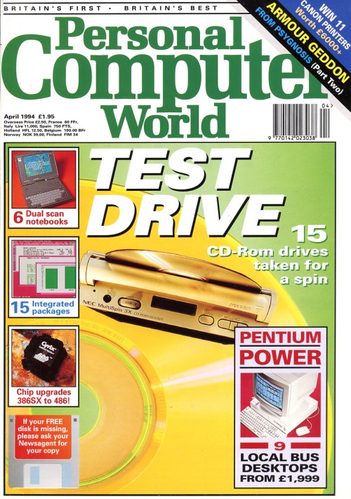Scan of Document: Personal Computer World - April 1994