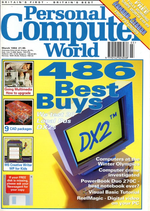 Scan of Document: Personal Computer World - March 1994