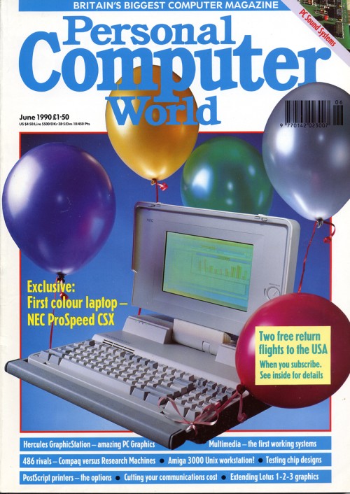 Scan of Document: Personal Computer World - June 1990