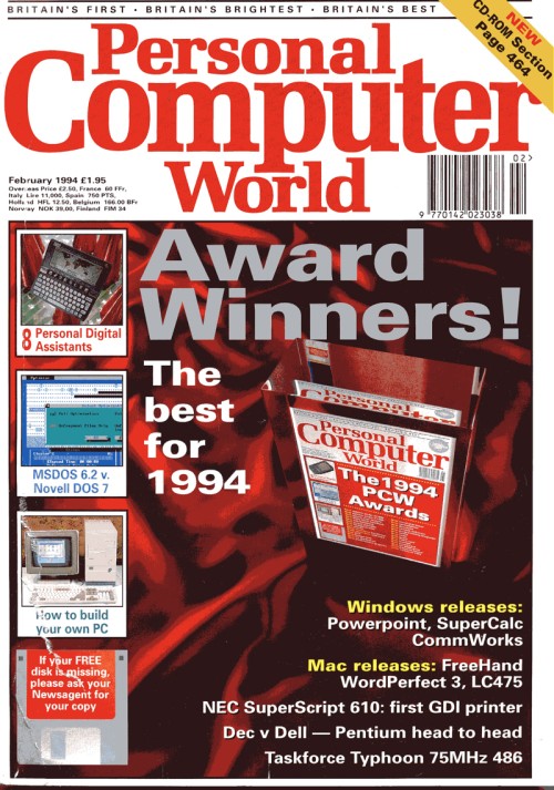 Scan of Document: Personal Computer World - February 1994