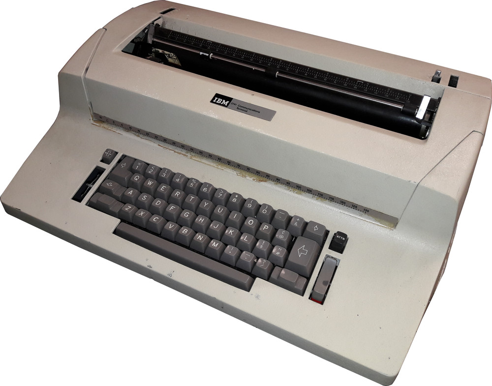 Scan of Document: IBM 2741 Communications Terminal