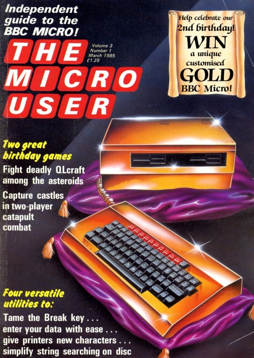 Scan of Document: The Micro User - March 1985 - Vol 3 No 1